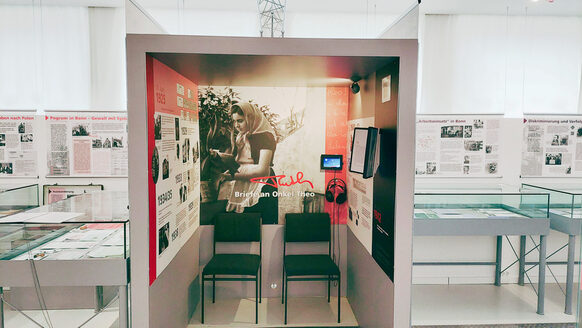 Ausstellungsraeume bzw. Exponate der "Gedenkstätte für die Bonner Opfer des Nationalsozialismus"